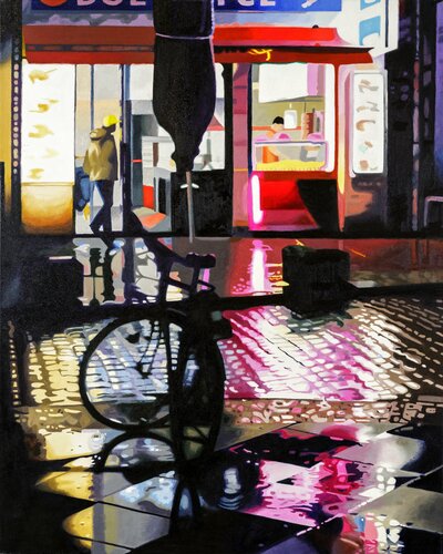 Imbiss van Ulla Kutter, Schilderij te koop op Singulart