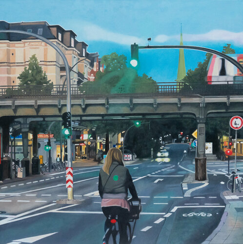 Grünphase van Ulla Kutter, Schilderij te koop op Singulart