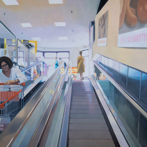 Supermarkt 2 von Ulla Kutter, Malerei kaufen auf Singulart