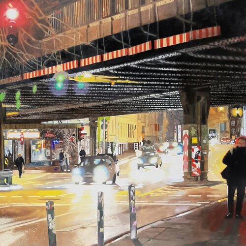 Sternbrücke II van Ulla Kutter, Schilderij te koop op Singulart