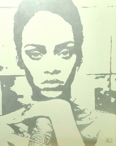 Silver Soul par Kevin Wilczewski, Peinture en vente sur Singulart