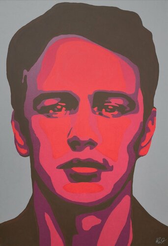 James Franco par Kevin Wilczewski, Peinture en vente sur Singulart