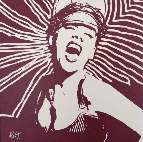 Pink von Kevin Wilczewski, Malerei kaufen auf Singulart