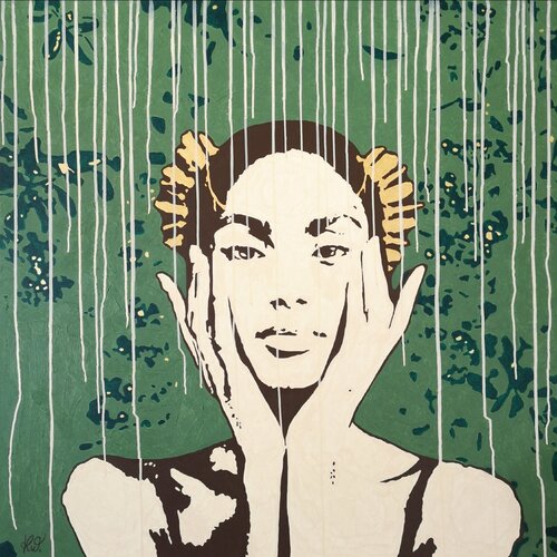 Beauty of the jungle par Kevin Wilczewski, Peinture en vente sur Singulart