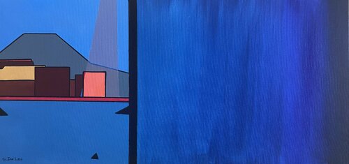 Transizione a tendina di Gianluca De Leo, Pittura in vendita su Singulart