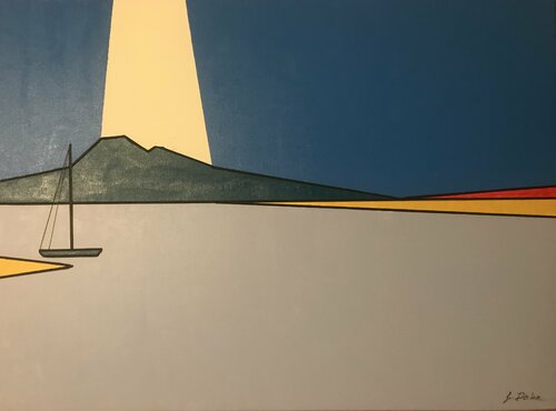 Reverse Vesuvius von Gianluca De Leo, Malerei kaufen auf Singulart