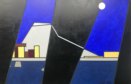 Luci o ombre par Gianluca De Leo, Peinture en vente sur Singulart