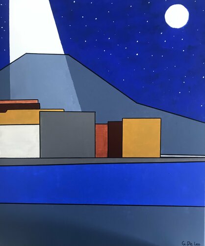 Nel blu von Gianluca De Leo, Malerei kaufen auf Singulart