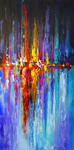 Night Bay de Olha Darchuk, Pintura a la venta en Singulart