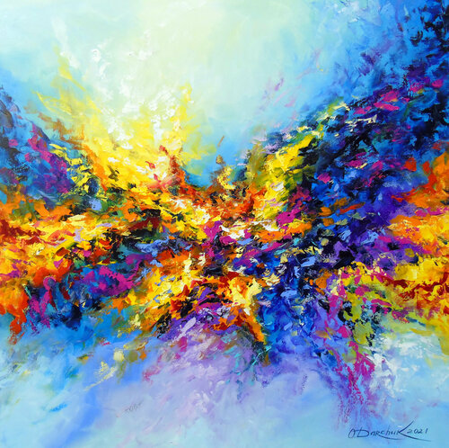 Everything flows , everything changes di Olha Darchuk, Pittura in vendita su Singulart
