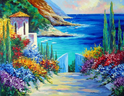 Sunny morning de Olha Darchuk, Pintura a la venta en Singulart