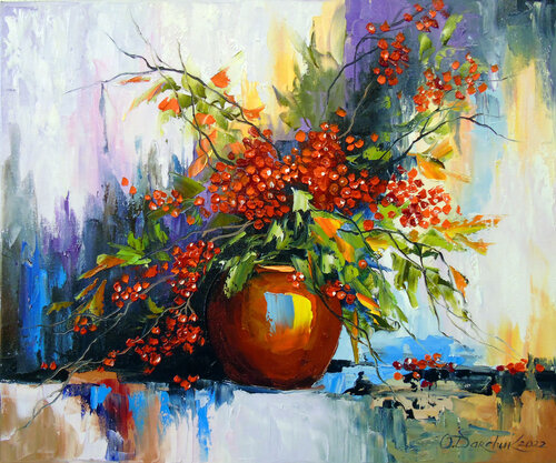 A bouquet of viburnum Olha Darchuk
