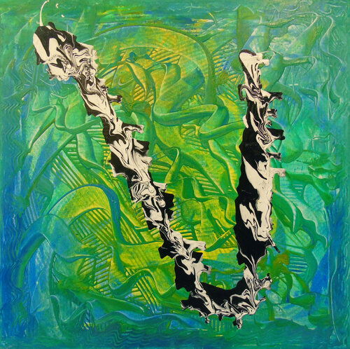 Boomerang in flight von Olha Darchuk, Malerei kaufen auf Singulart