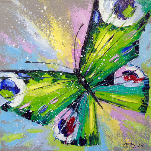 Butterfly de Olha Darchuk, Pintura a la venta en Singulart