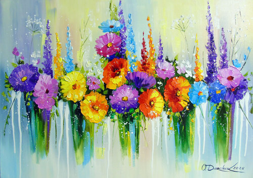 Summer Symphony di Olha Darchuk, Pittura in vendita su Singulart