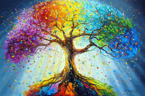 Roots of Love by Olha Darchuk, Painting for Sale on Singulart