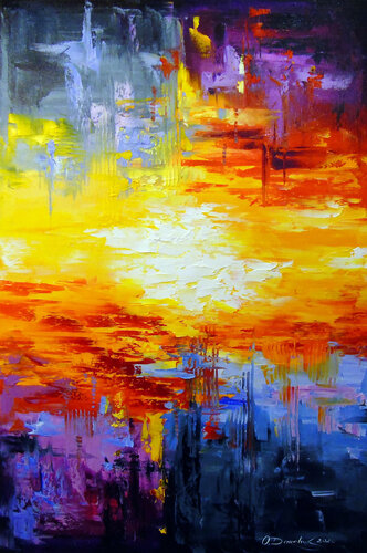 Sunset di Olha Darchuk, Pittura in vendita su Singulart
