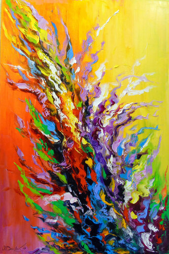 Flower of life di Olha Darchuk, Pittura in vendita su Singulart