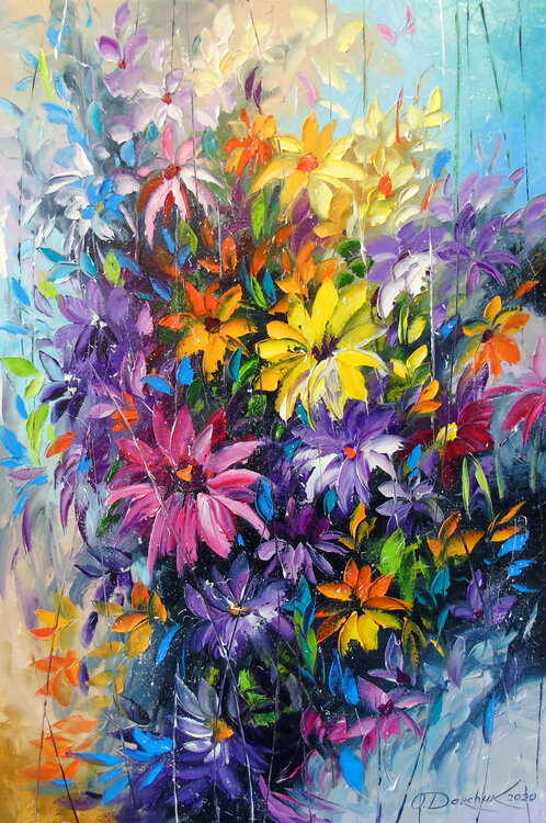 Bright dance of flowers Olha Darchuk