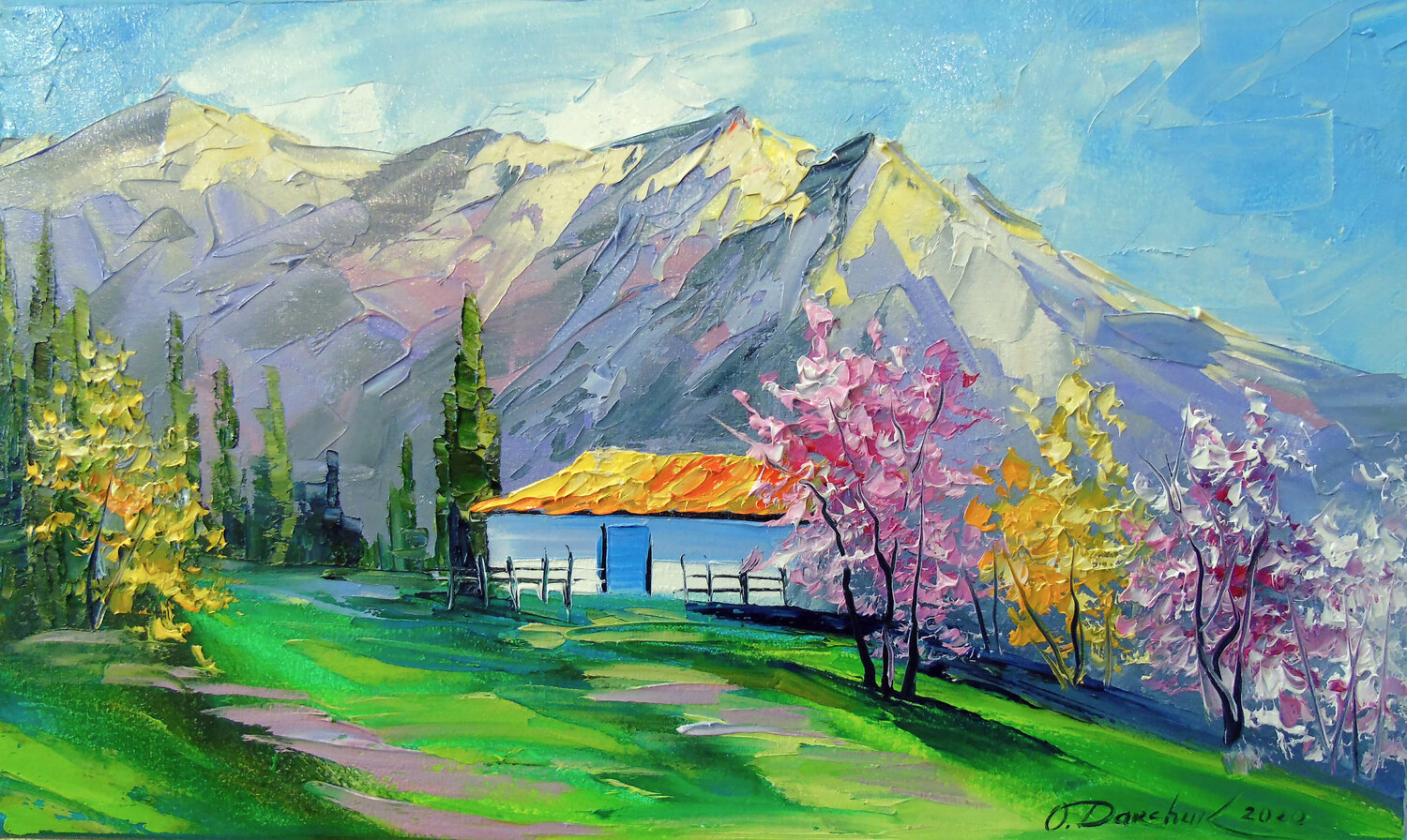 Spring in the mountains Olha Darchuk