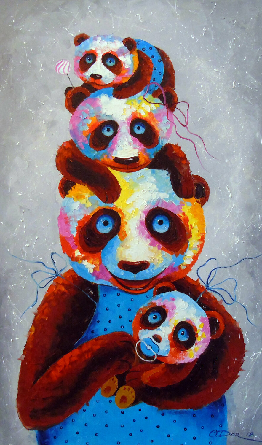 Family of pandas Olha Darchuk