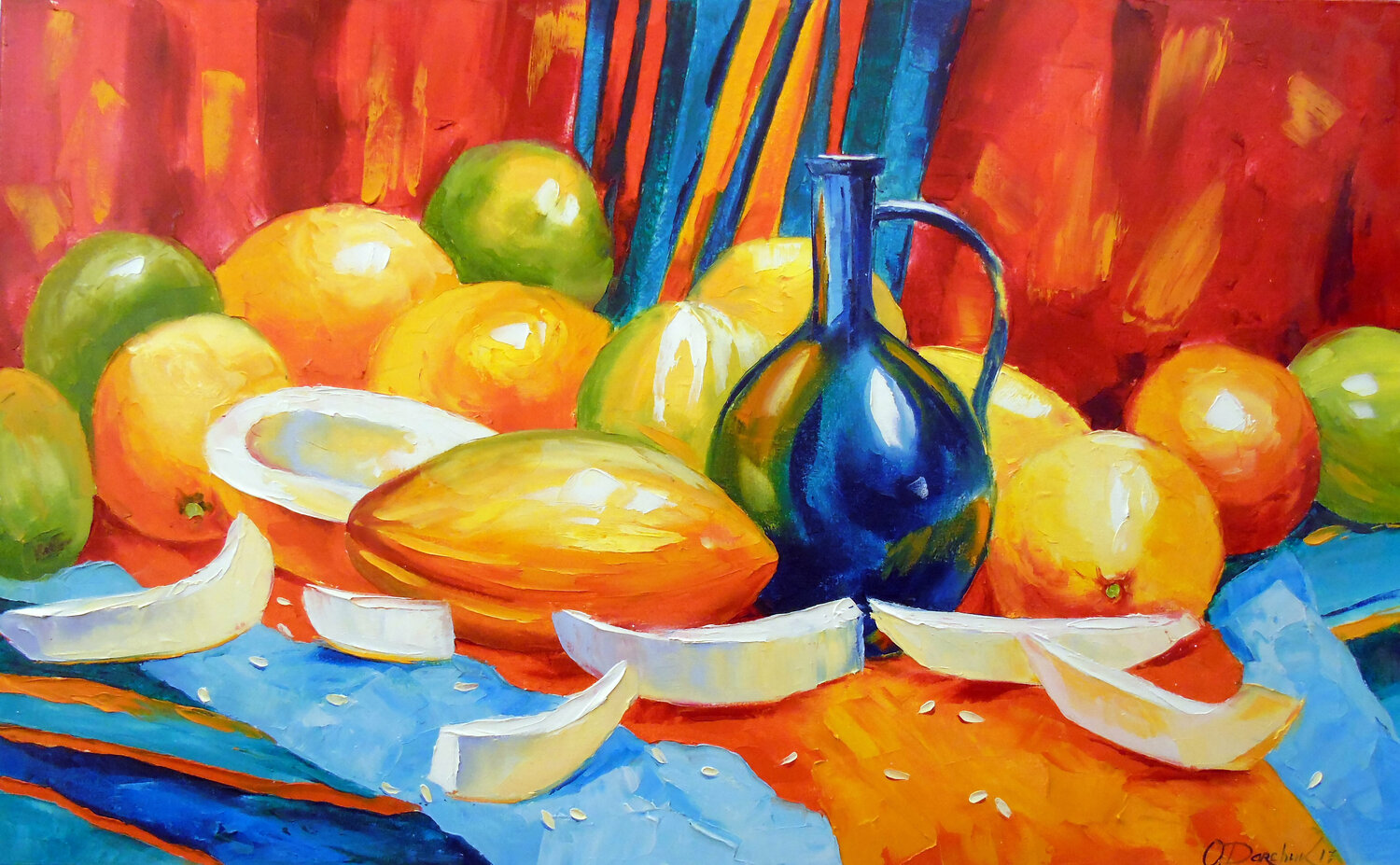 Still life with melon Olha Darchuk