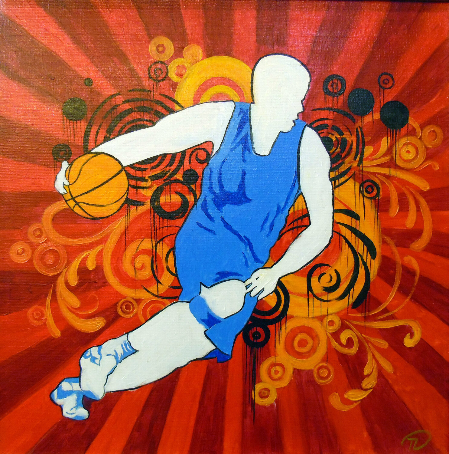 Basketball player Olha Darchuk