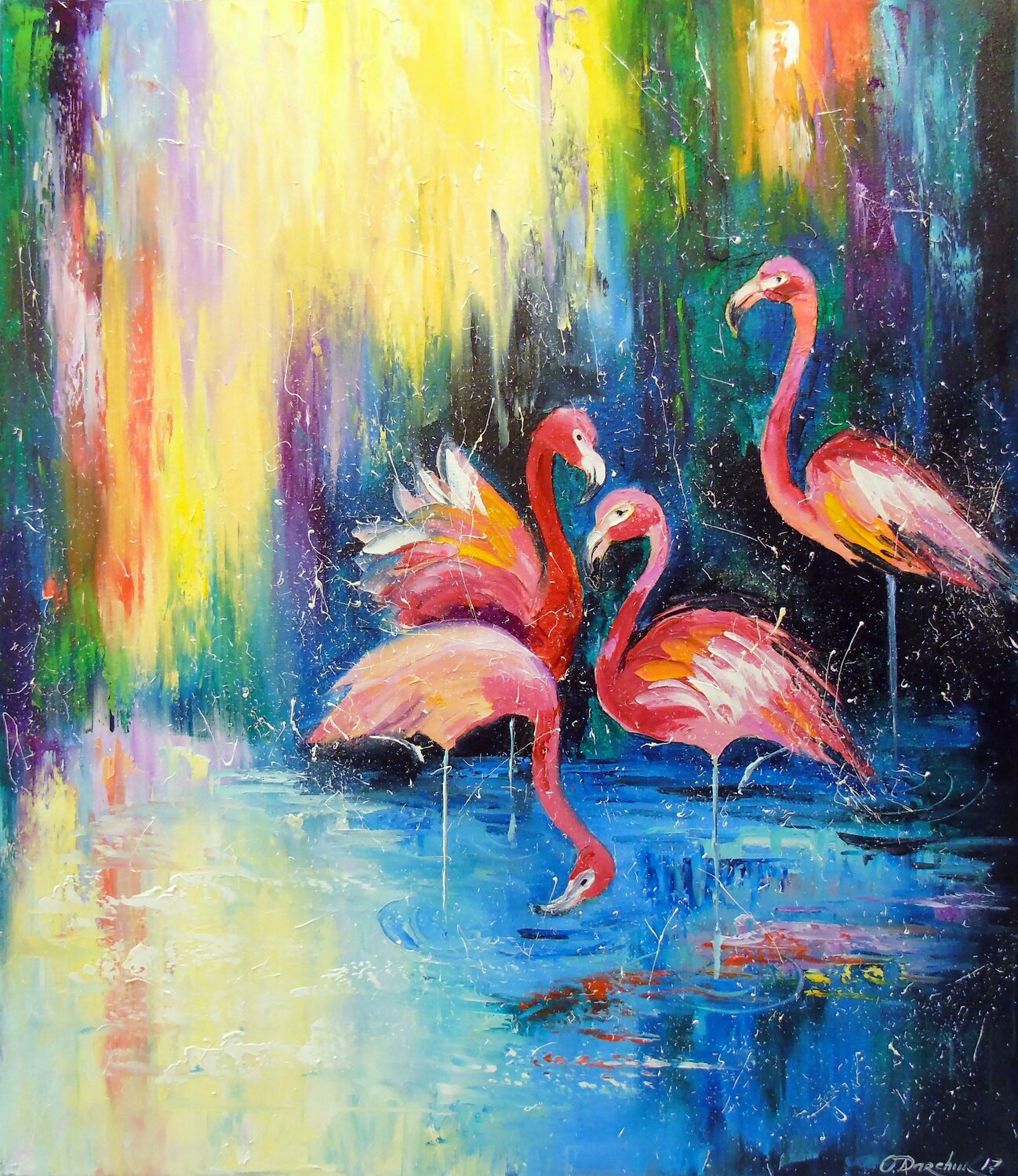 Pink Flamingo Olha Darchuk