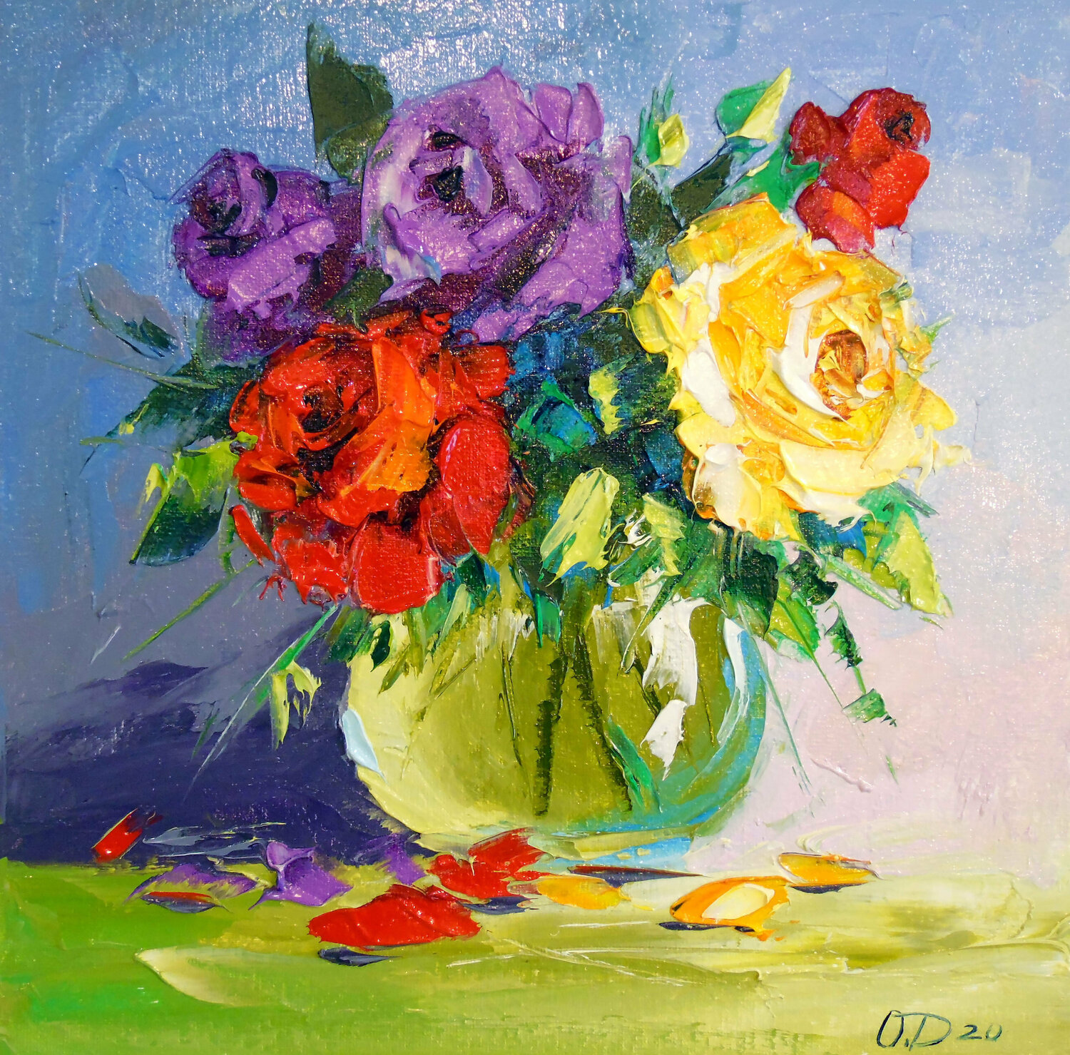 Bouquet of roses Olha Darchuk