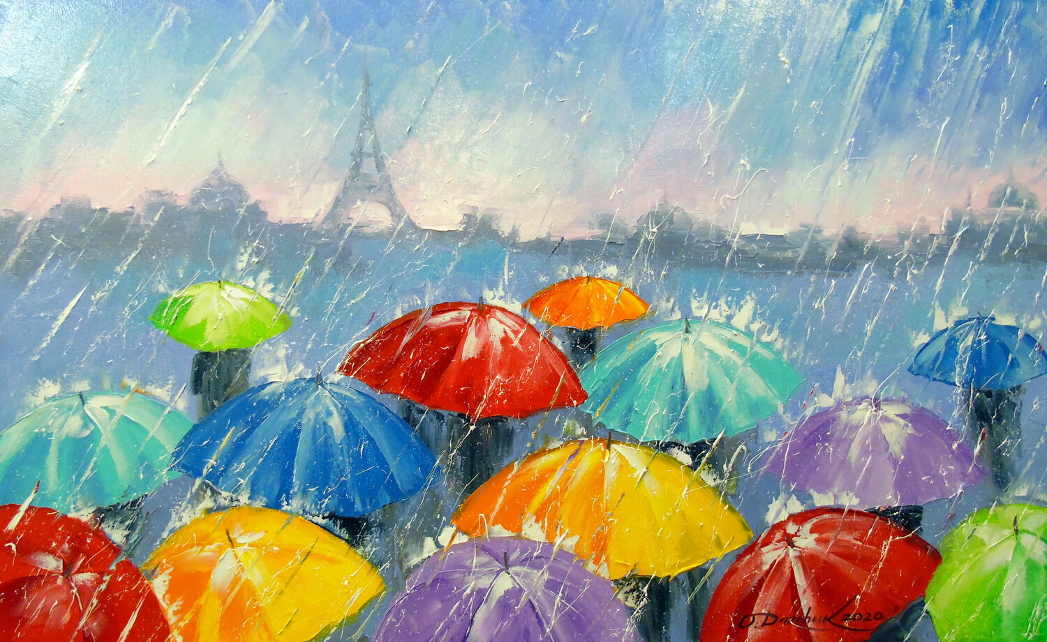 Rain in Paris Olha Darchuk