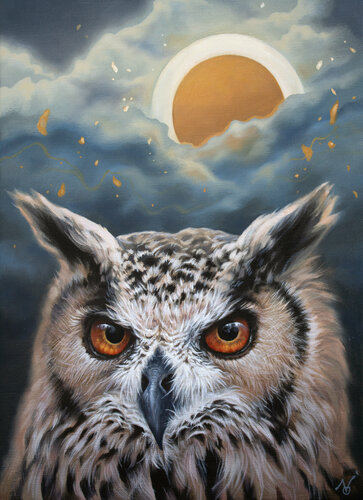 The Omen of Nature by Yuko Montgomery, Painting for Sale on Singulart