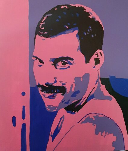 PINK FREDDIE by MAX GUARINI, Painting for Sale on Singulart