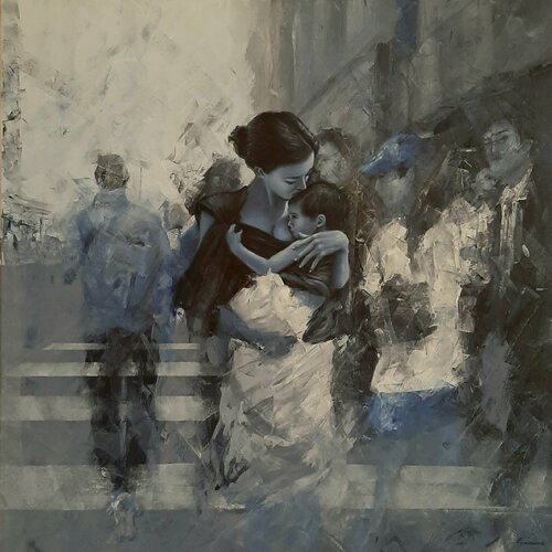 MODERN LOVE XI by MAX GUARINI, Painting for Sale on Singulart