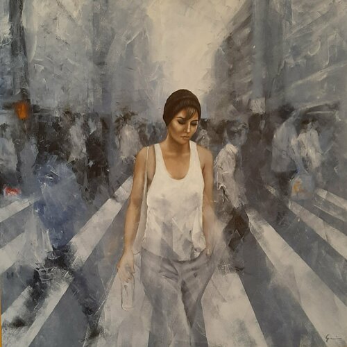 MODERN LOVE IV by MAX GUARINI, Painting for Sale on Singulart