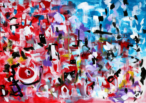 Theatre of brain von Riccardo Vitiello, Malerei kaufen auf Singulart