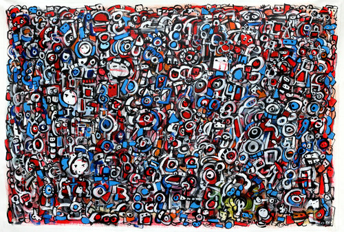 SOS (same old situation) von Riccardo Vitiello, Malerei kaufen auf Singulart