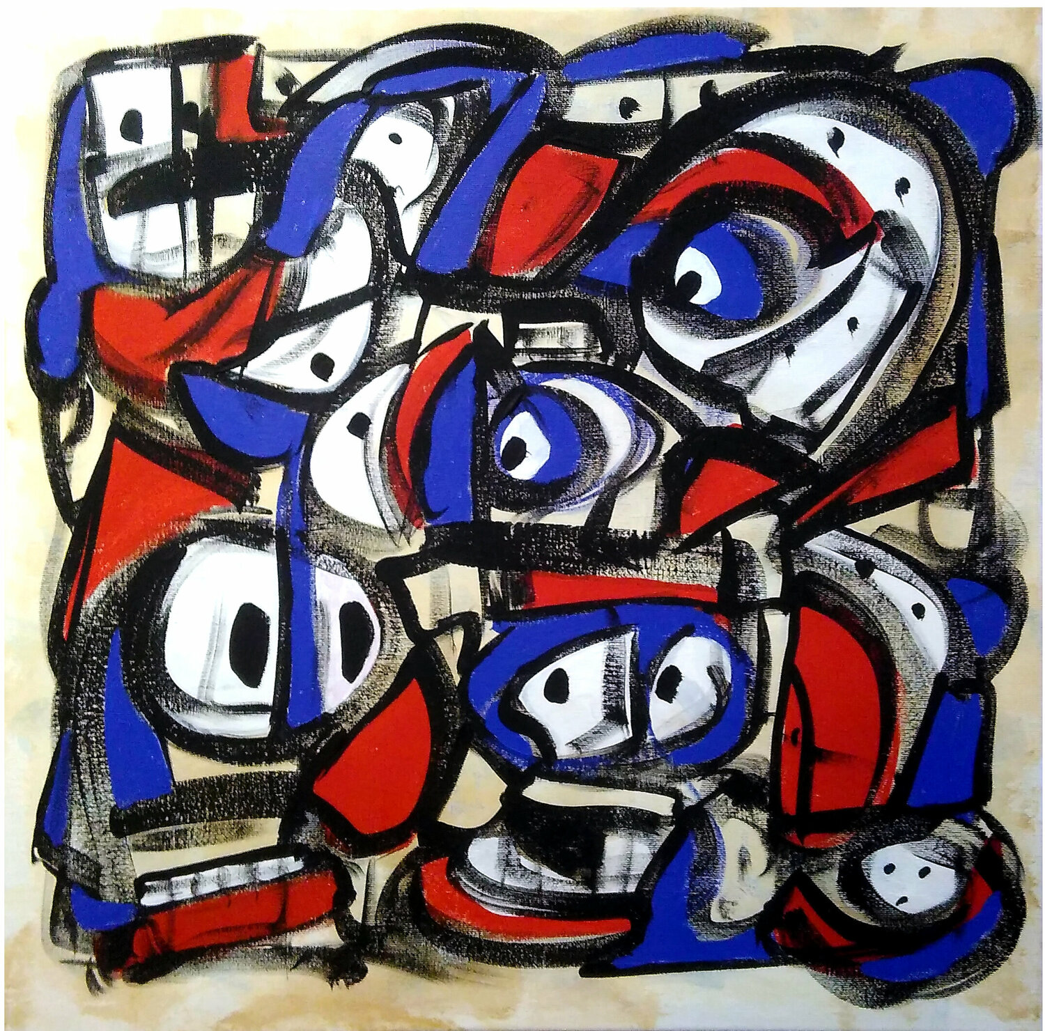 Untitled heads Riccardo Vitiello