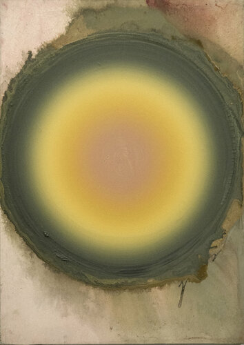 Halo amarillo van Gabriele Fettolini, Schilderij te koop op Singulart