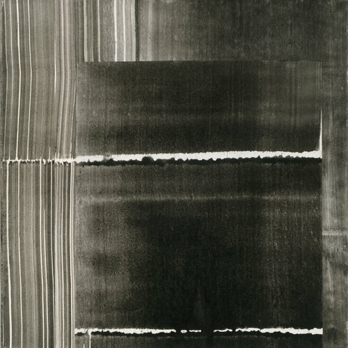 Quadrato con linee nere van Gabriele Fettolini, Schilderij te koop op Singulart