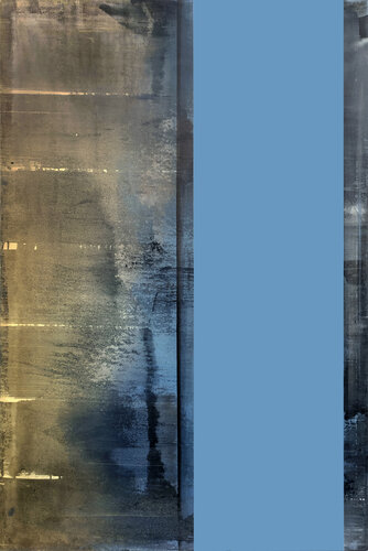 Gran azul van Gabriele Fettolini, Schilderij te koop op Singulart