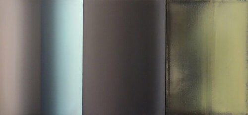 Estudio alrededor del color /trípico van Gabriele Fettolini, Schilderij te koop op Singulart