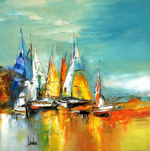 "Kookaburra" van Thierry Landon, Schilderij te koop op Singulart