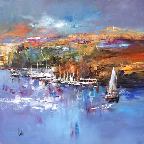 "Voyage exotique" di Thierry Landon, Pittura in vendita su Singulart