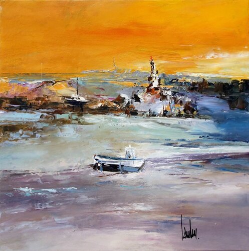 "Baie solitaire" von Thierry Landon, Malerei kaufen auf Singulart