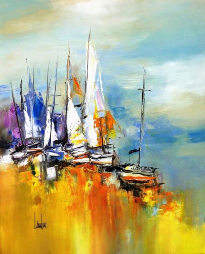 "Tiki" di Thierry Landon, Pittura in vendita su Singulart