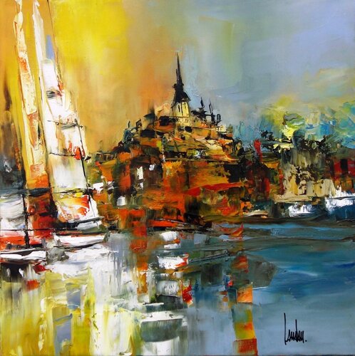 "Rhapsodie St-Michel" van Thierry Landon, Schilderij te koop op Singulart