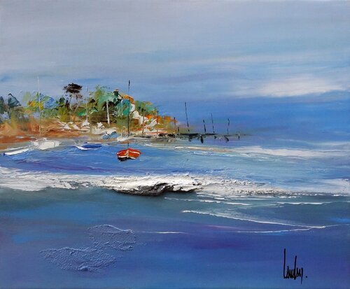 "Nouvelle vague" di Thierry Landon, Pittura in vendita su Singulart