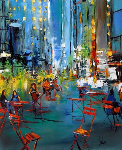 "Quarter flash" van Thierry Landon, Schilderij te koop op Singulart