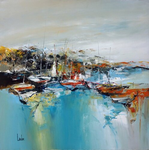 "Pêle-mêle" van Thierry Landon, Schilderij te koop op Singulart