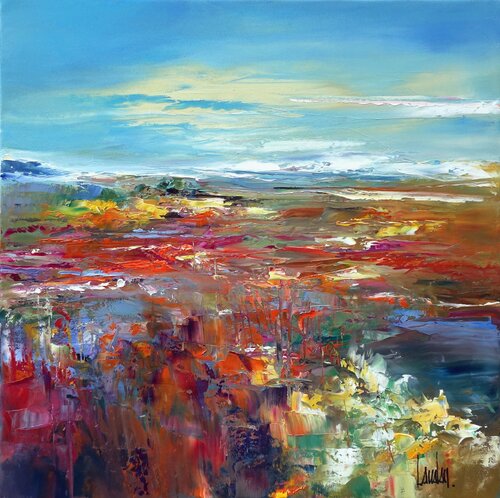 "Iode et pistils" von Thierry Landon, Malerei kaufen auf Singulart